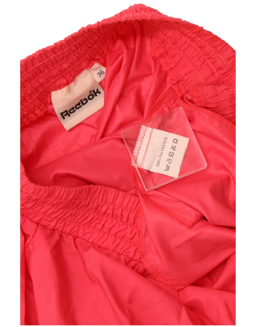 REEBOK Damen Minirock IT 36 XS W24 Rosa Polyester