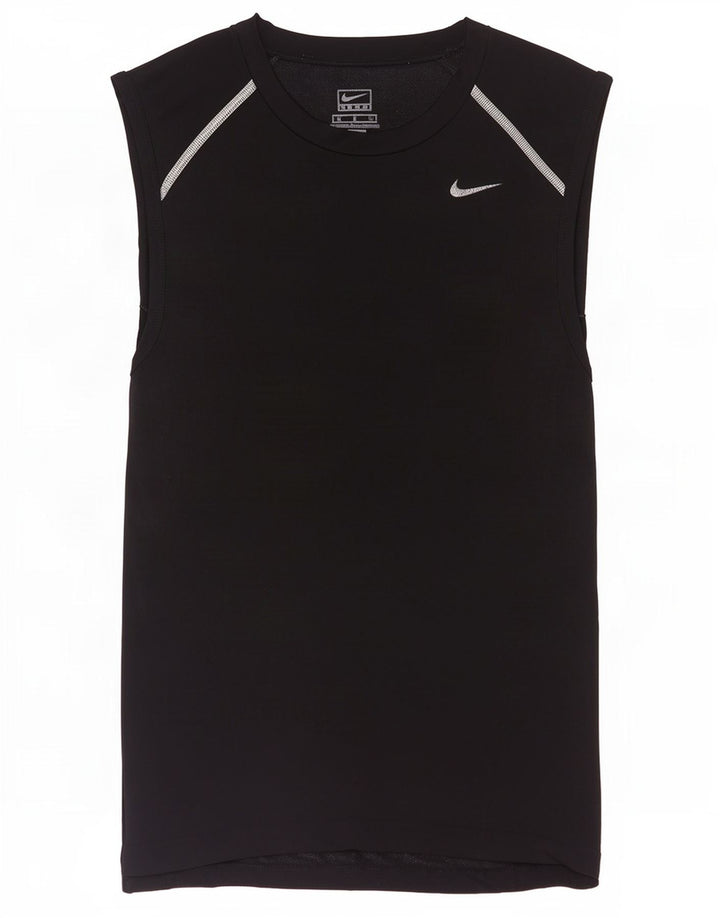 Nike Jungen Weste Top 13-14 Jahre Schwarz