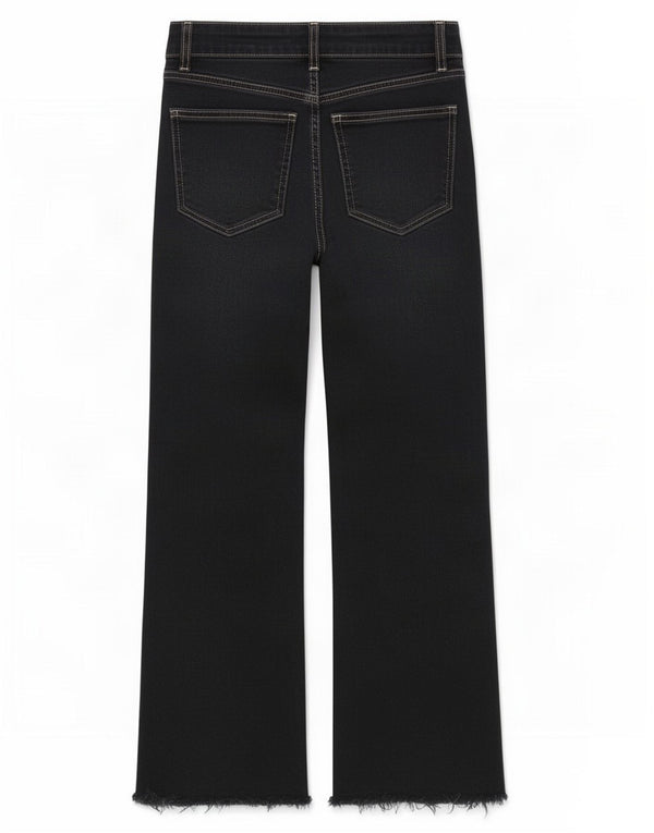 Kurze Jeans für Damen von Zara, EU 38, Größe S, W28, L24, Schwarz