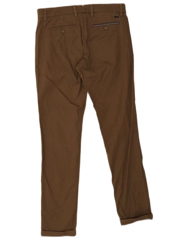 Harmont & Blaine Herren Skinny Chino-Hose W34 L31 Braun