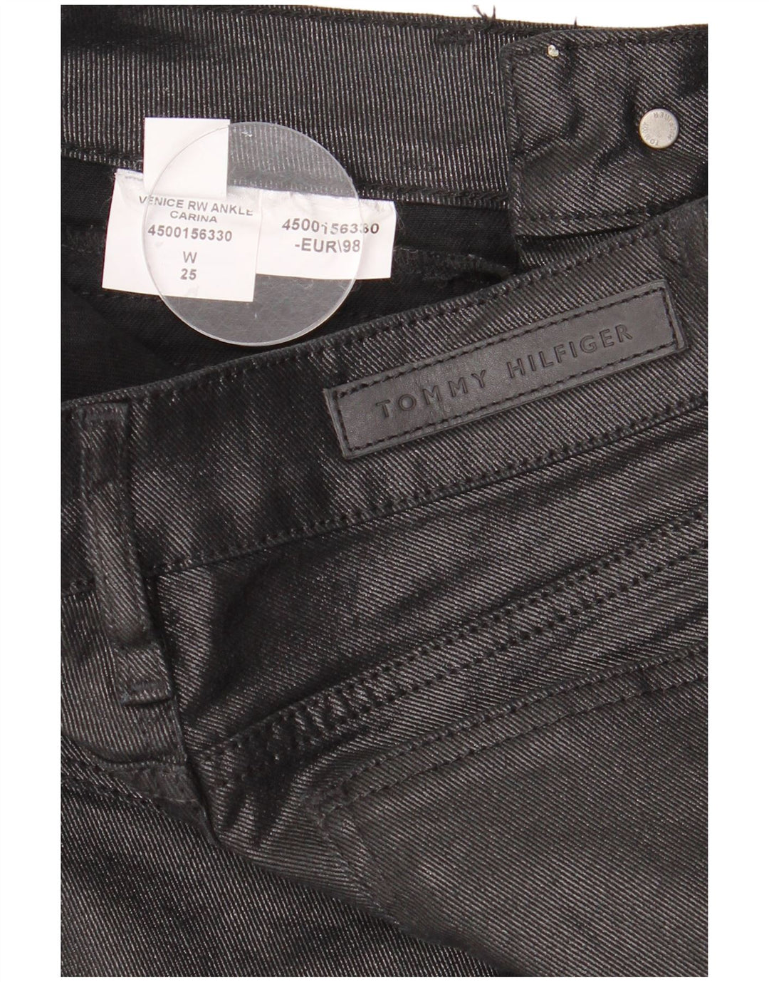 Tommy Hilfiger Damen Skinny Jeans W25 L26 Schwarz