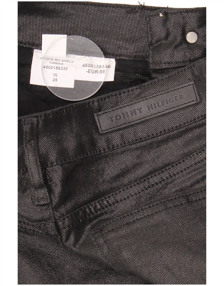 Tommy Hilfiger Damen Skinny Jeans W25 L26 Schwarz