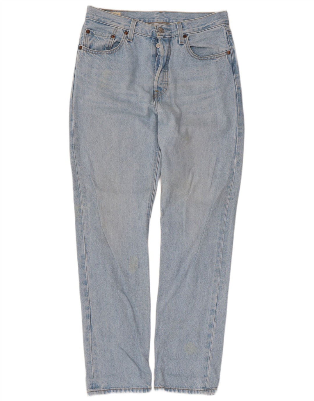 Levi's Herren 501 Straight Jeans W28 L30 Blaue Baumwolle