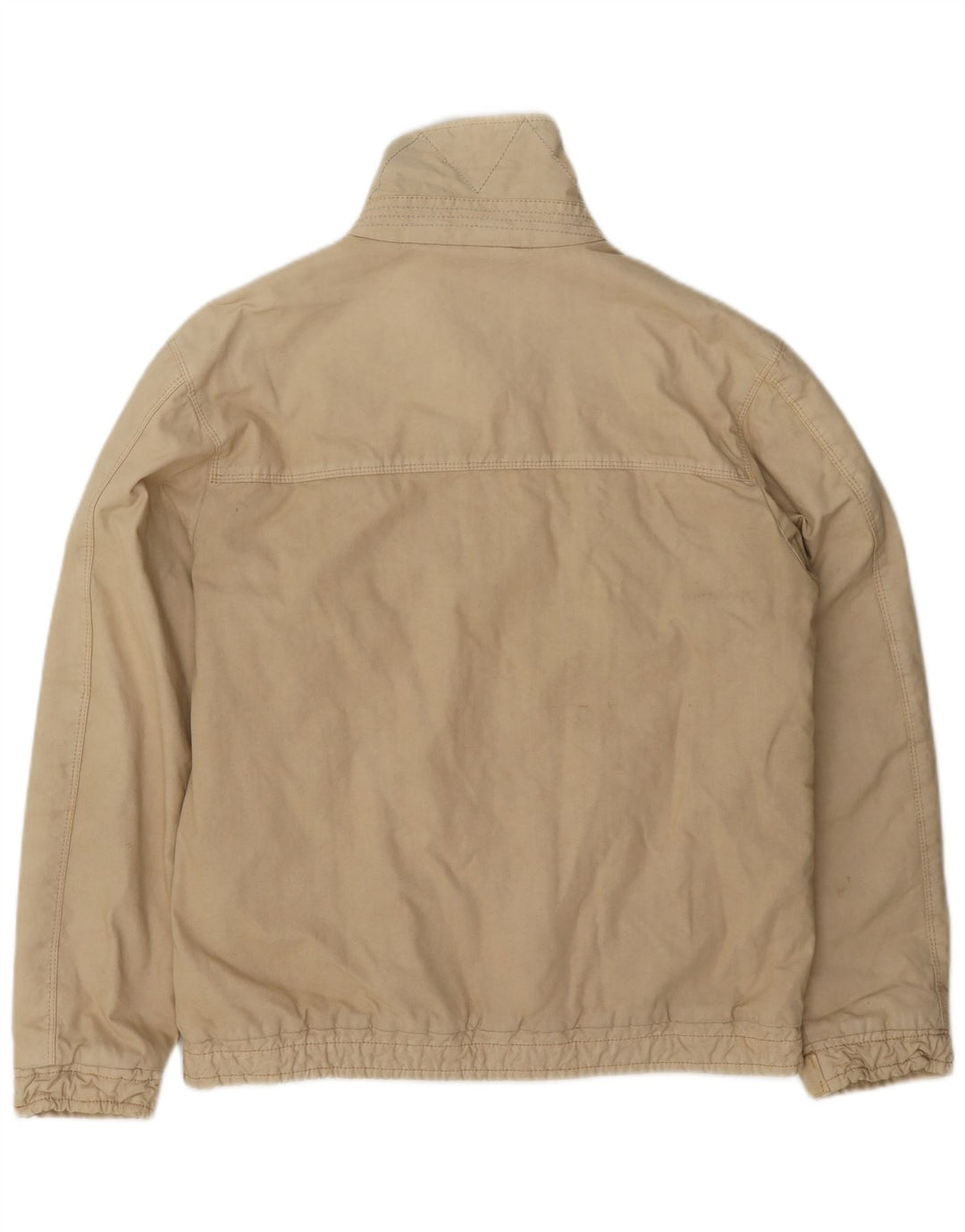Murphy & Nye Herren-Utility-Jacke in normaler Passform, UK 38, mittelbeige Baumwolle