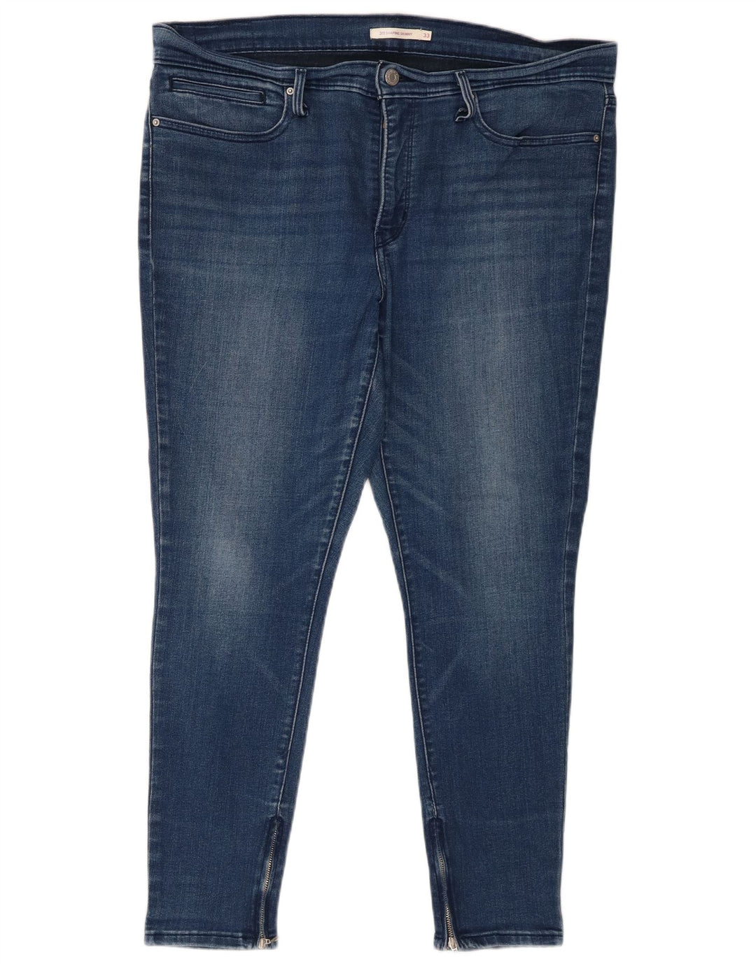 Levi's Damen 311 Shaping Skinny Jeans W33 L26 Blau