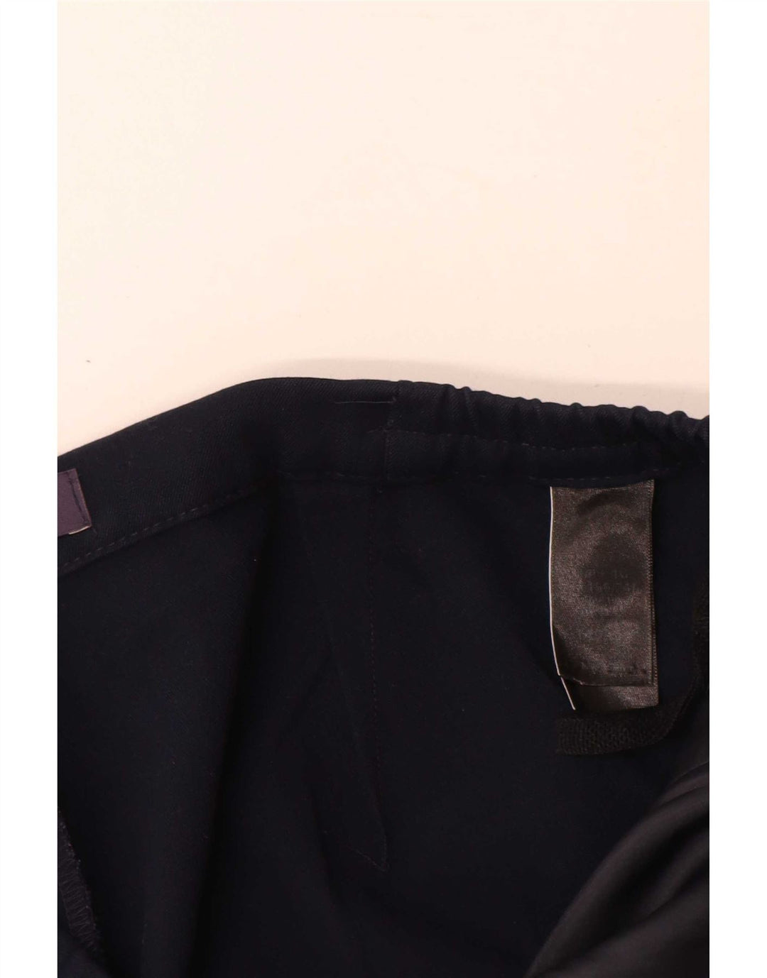 Gerade Freizeithose für Damen von Marks & Spencer, W32, L28, Marineblau, Polyester