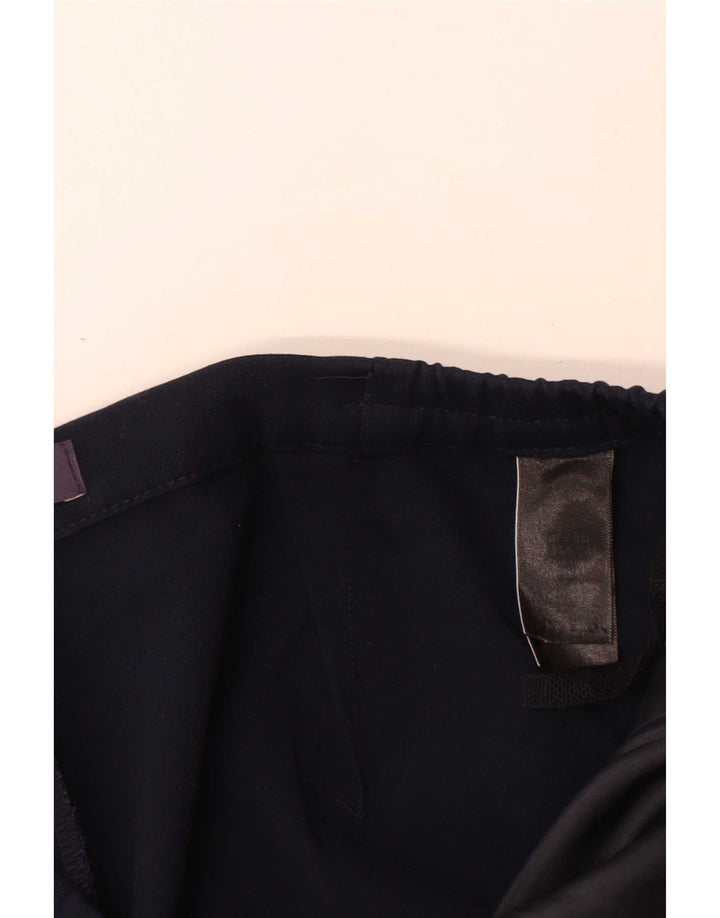Gerade Freizeithose für Damen von Marks & Spencer, W32, L28, Marineblau, Polyester
