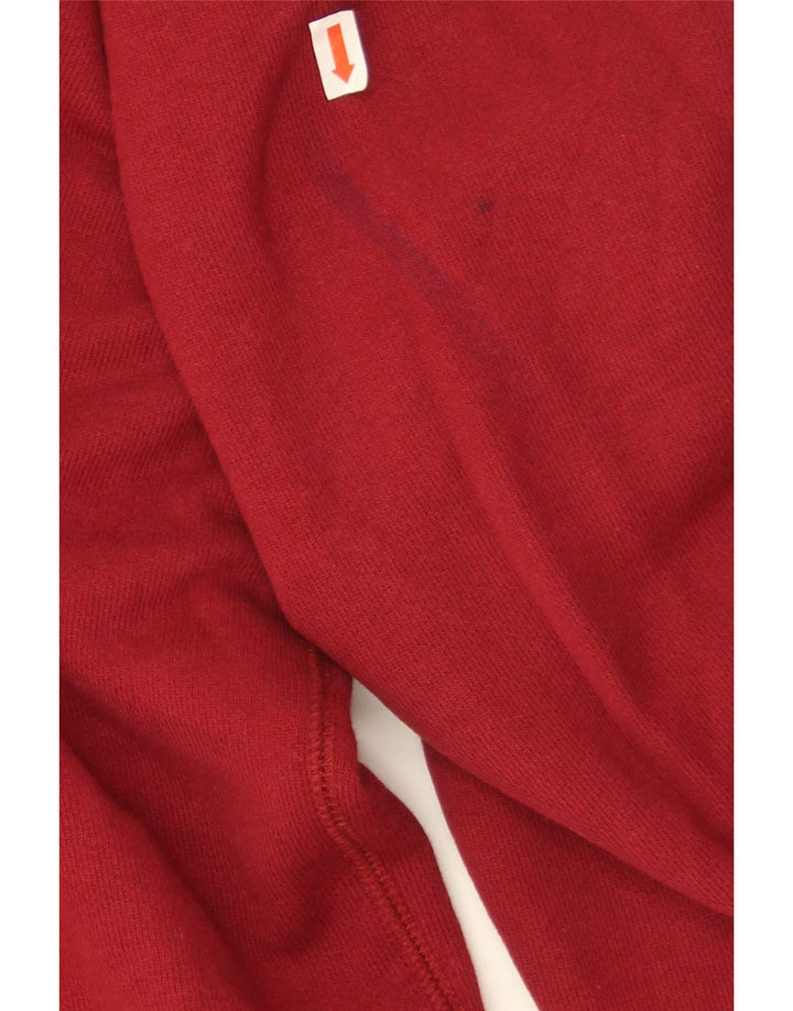 Nike Herren-Sweatshirt mit Grafik, Größe S, Burgunderrot, Baumwolle