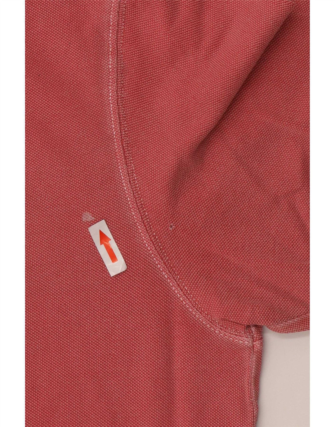 Tommy Hilfiger Herren-Poloshirt, große rote Baumwolle