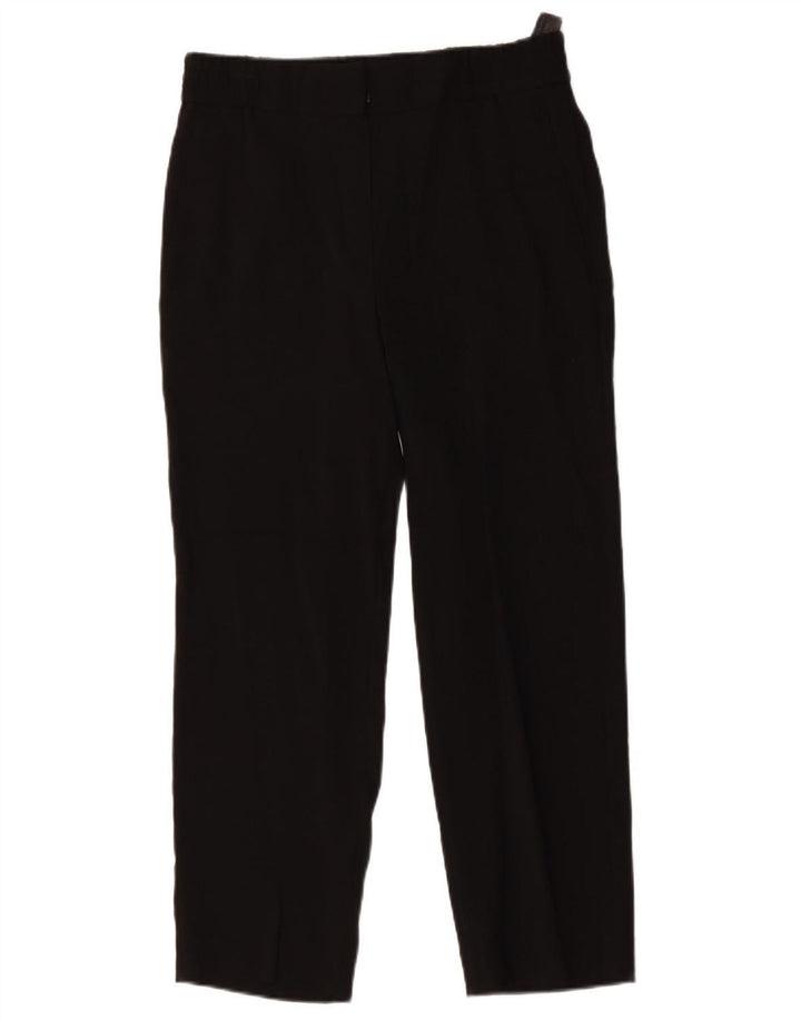 MASSIMO DUTTI Damen gerade Anzughose EU 40 Medium W30 L26 Schwarz