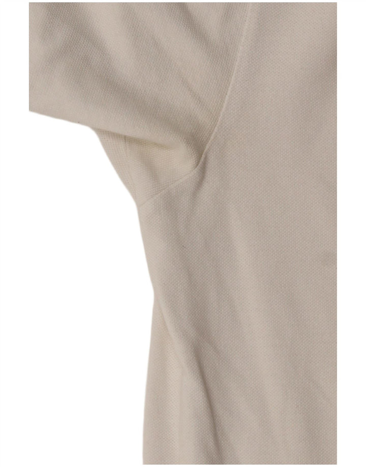 Calvin Klein Herren-Poloshirt, große weiße Baumwolle