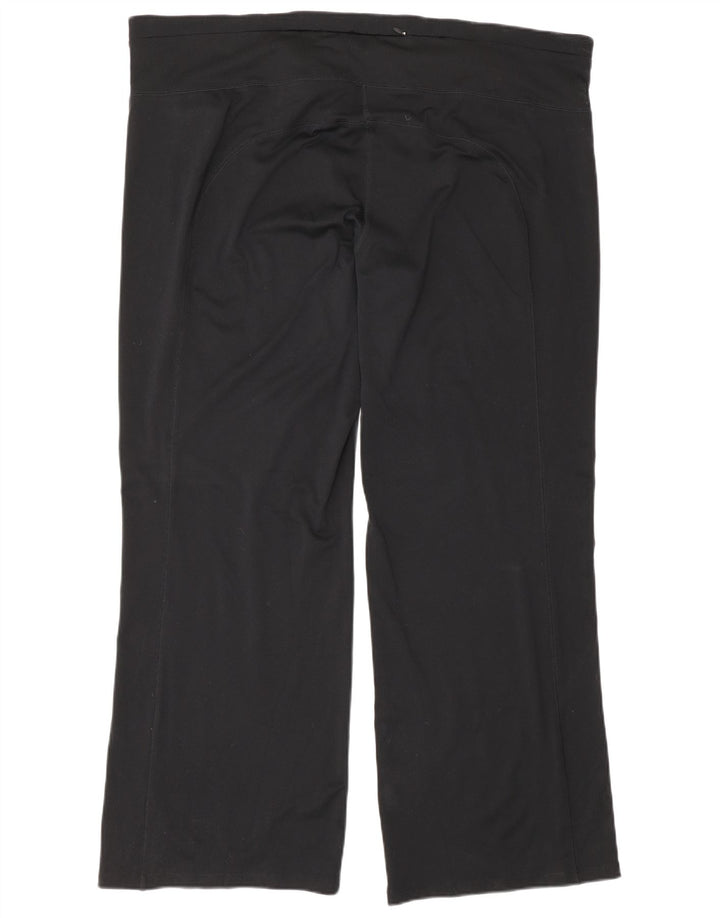 Marks & Spencer Damen Trainingshose UK 22 3XL Schwarz Polyester