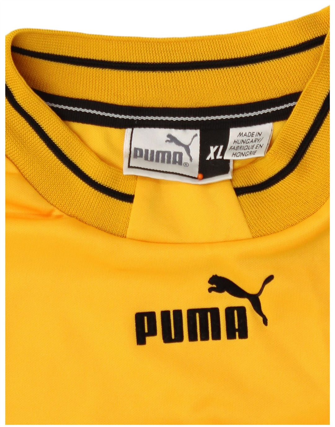 Puma Herren T-Shirt Top XL Gelb