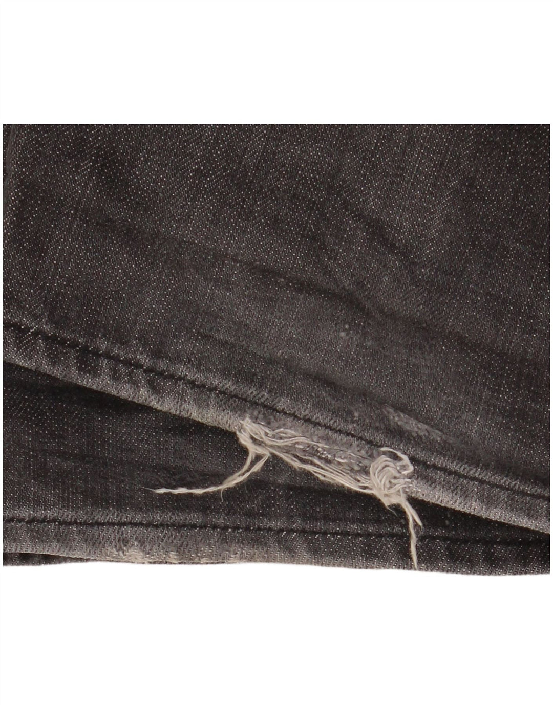 Gap Herren Straight Jeans W36 L34 Grau meliert Baumwolle