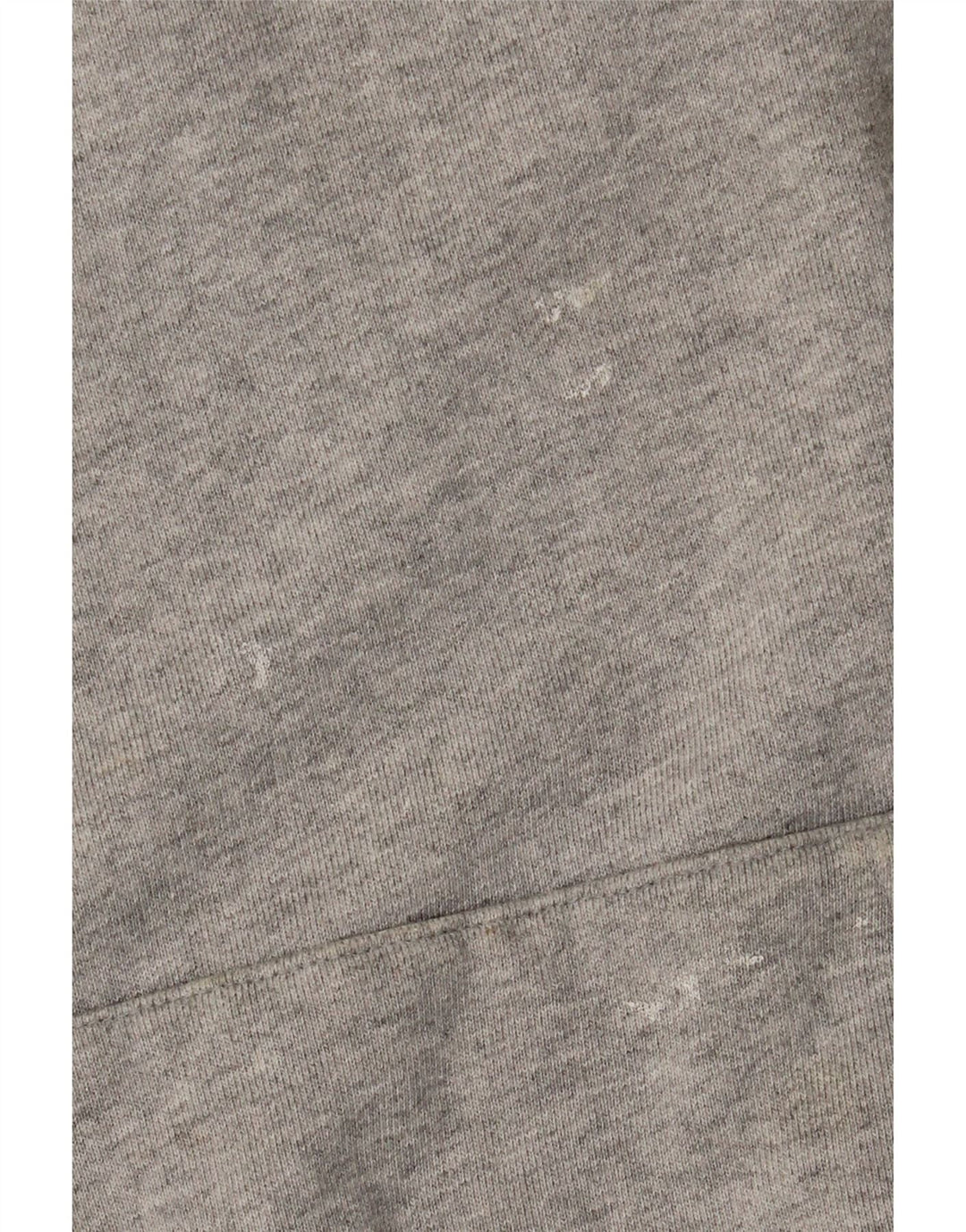 Adidas Damen Übergroßer Kapuzenpullover UK 14 Mittelgraue Baumwolle
