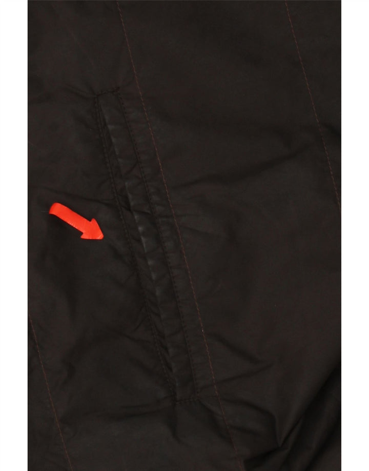 Massimo Dutti Herren Liner Gilet UK 42 XL Braun Polyester