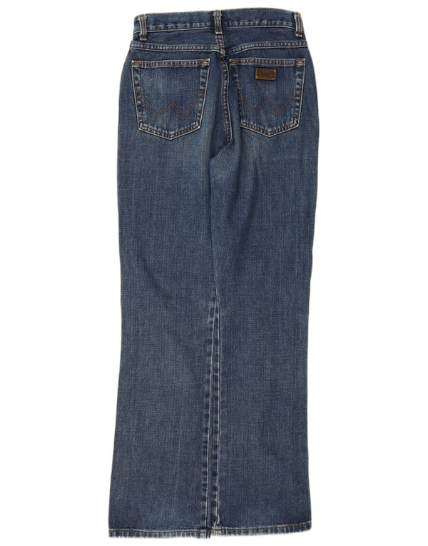 Wrangler Womens TIna High Waist Bootcut Jeans W26 L32 Blue Cotton