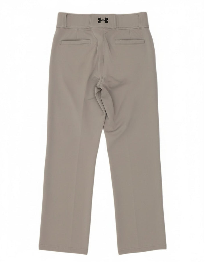 Under Armour gerade Jungen-Freizeithose, 9–10 Jahre, M, W26, L28, Grau