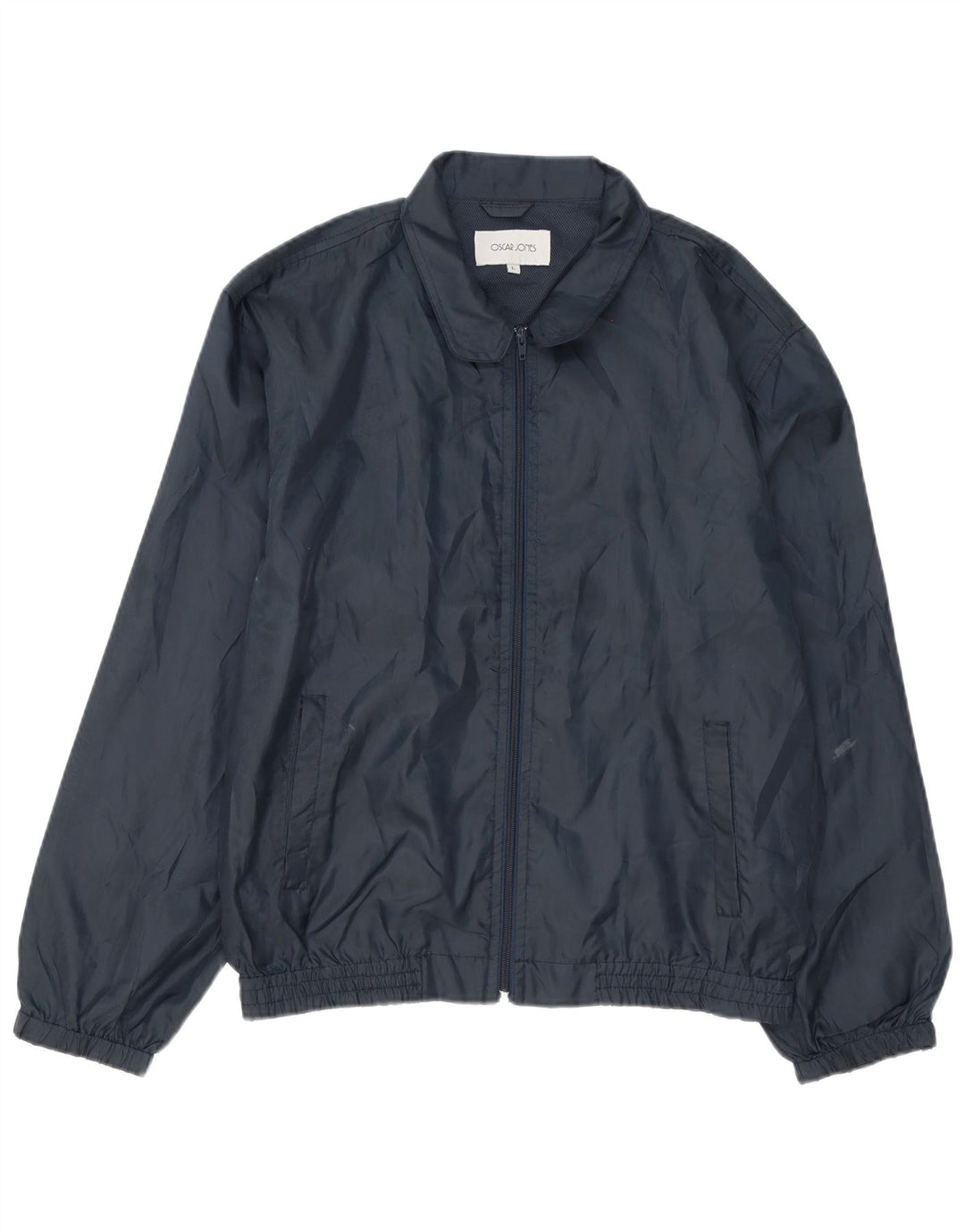 Oscar Jones Herren Bomberjacke UK 40 Large Marineblau