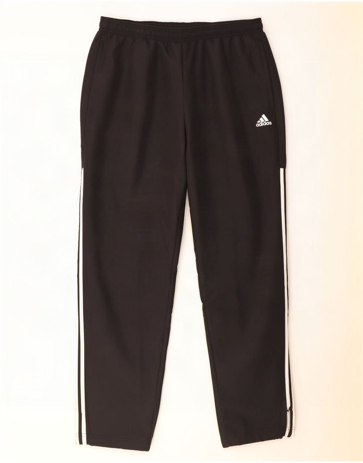 Adidas Herren-Trainingshose, Jogginghose, Größe L, Schwarz, Polyester