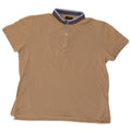 Massimo Dutti Herren-Poloshirt mit lässiger Passform, Größe L, Beige