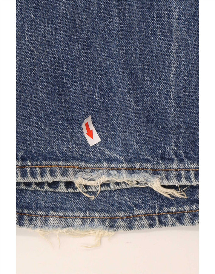 Levi's Herren 505 Regular Fit Straight Jeans W40 L34 Blaue Baumwolle