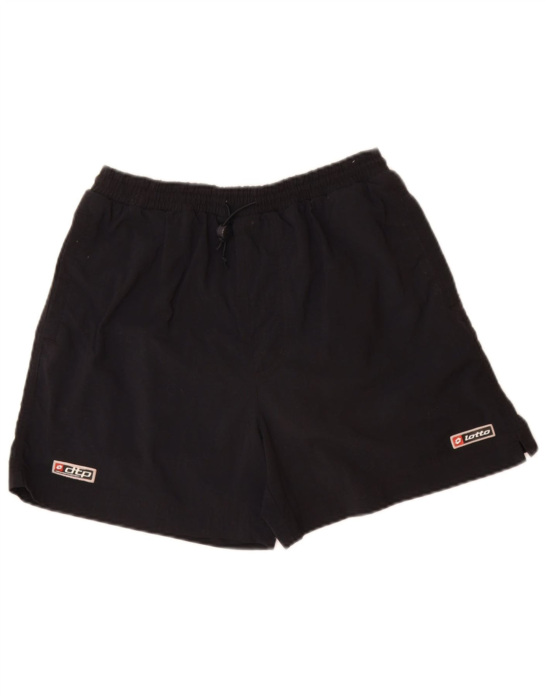 LOTTO Herren Sportshorts UK 38/40 Medium Schwarz Polyamid