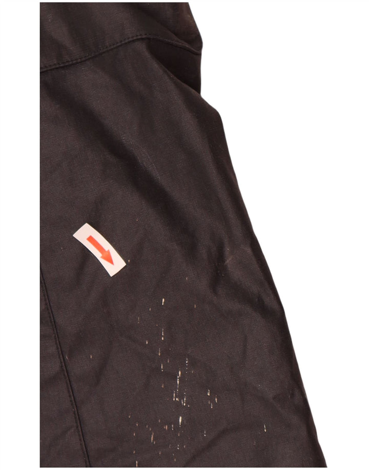 Mackintosh Damen Regenmantel UK 14 Mittelschwarze Baumwolle