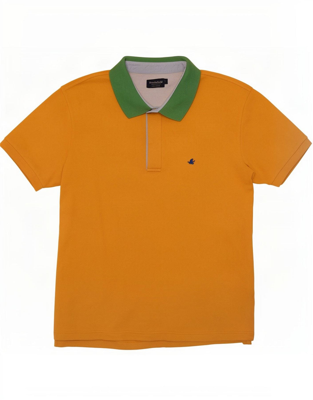 Brooksfield Herren-Poloshirt IT 52, groß, gelb, Farbblock