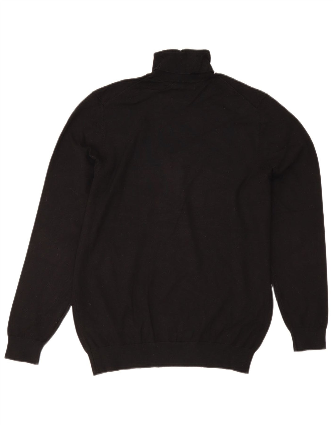 Rollkragenpullover für Herren von Zara, mittelschwarz