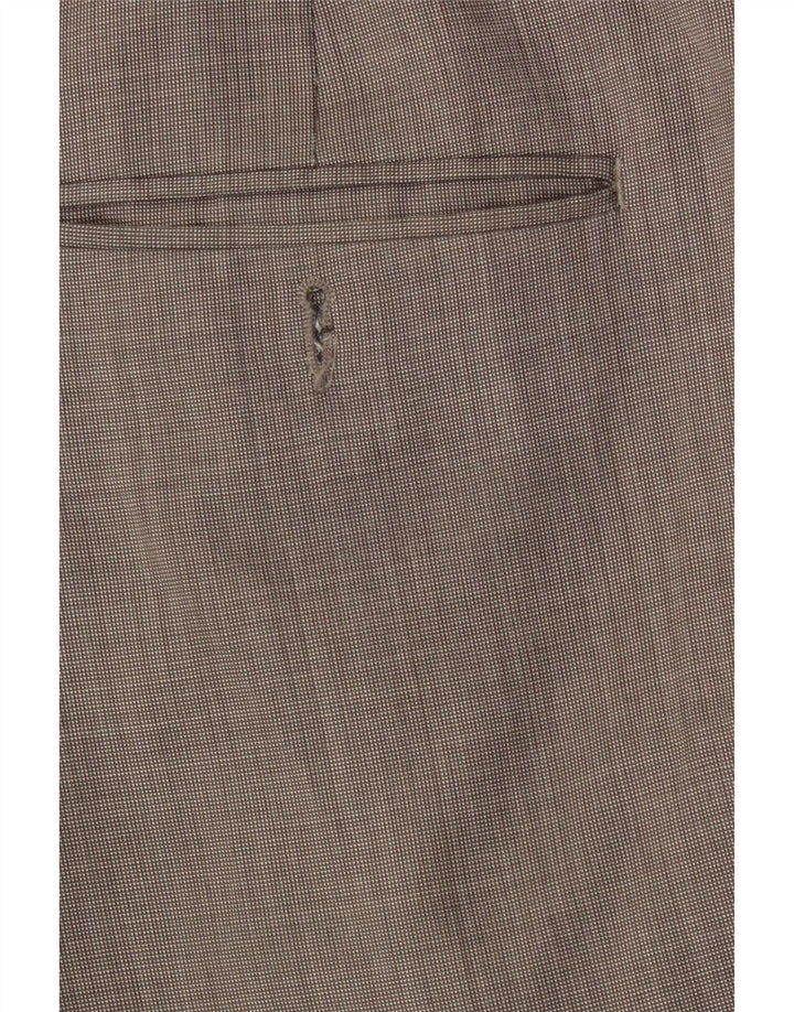 Marks & Spencer Herren-Anzughose mit gerader Passform, W40, L32, Grau