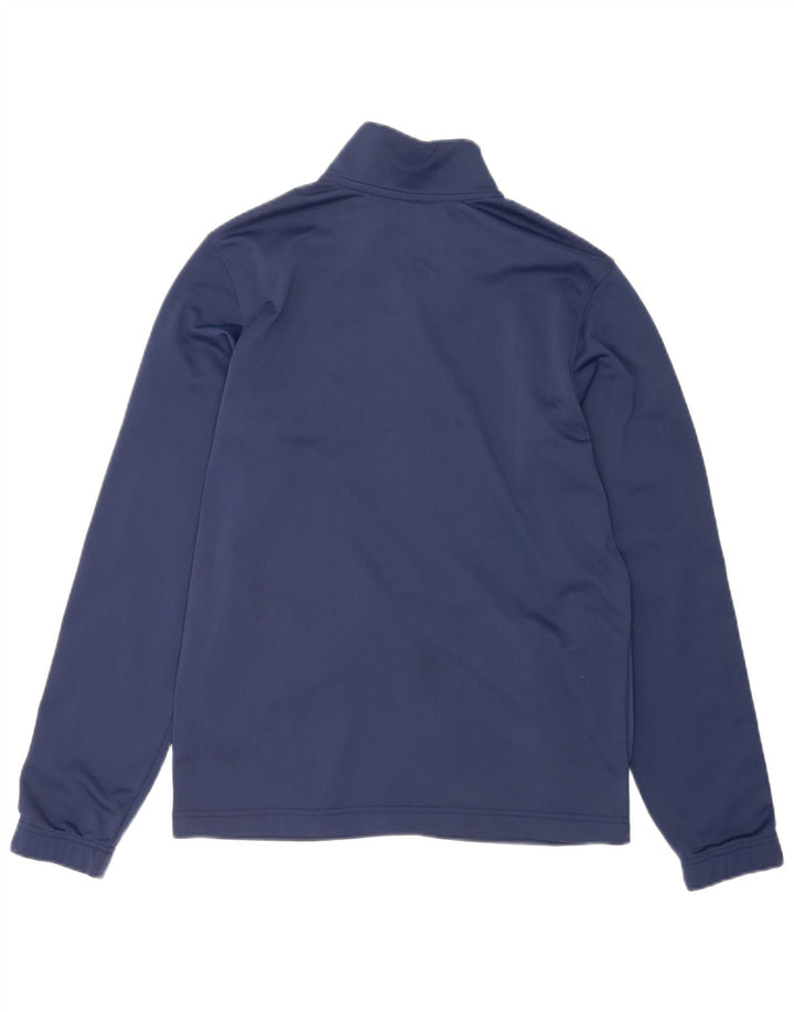 Nike Herren-Trainingsanzugoberteil, Jacke, Größe S, Marineblau, Polyester