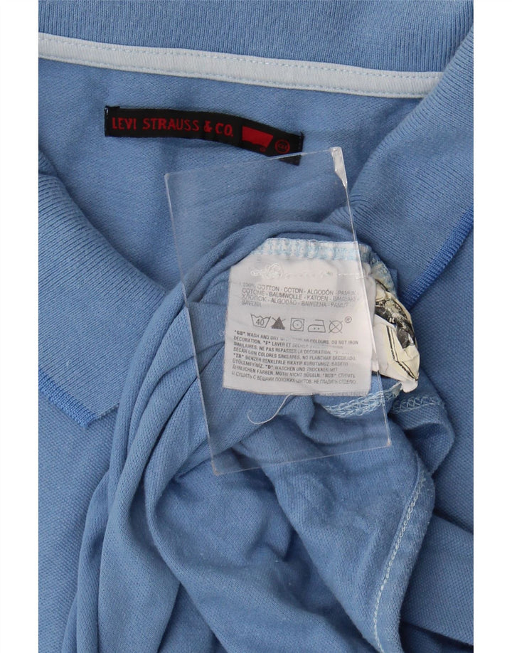 Levi's Herren-Poloshirt 2XL aus blauer Baumwolle