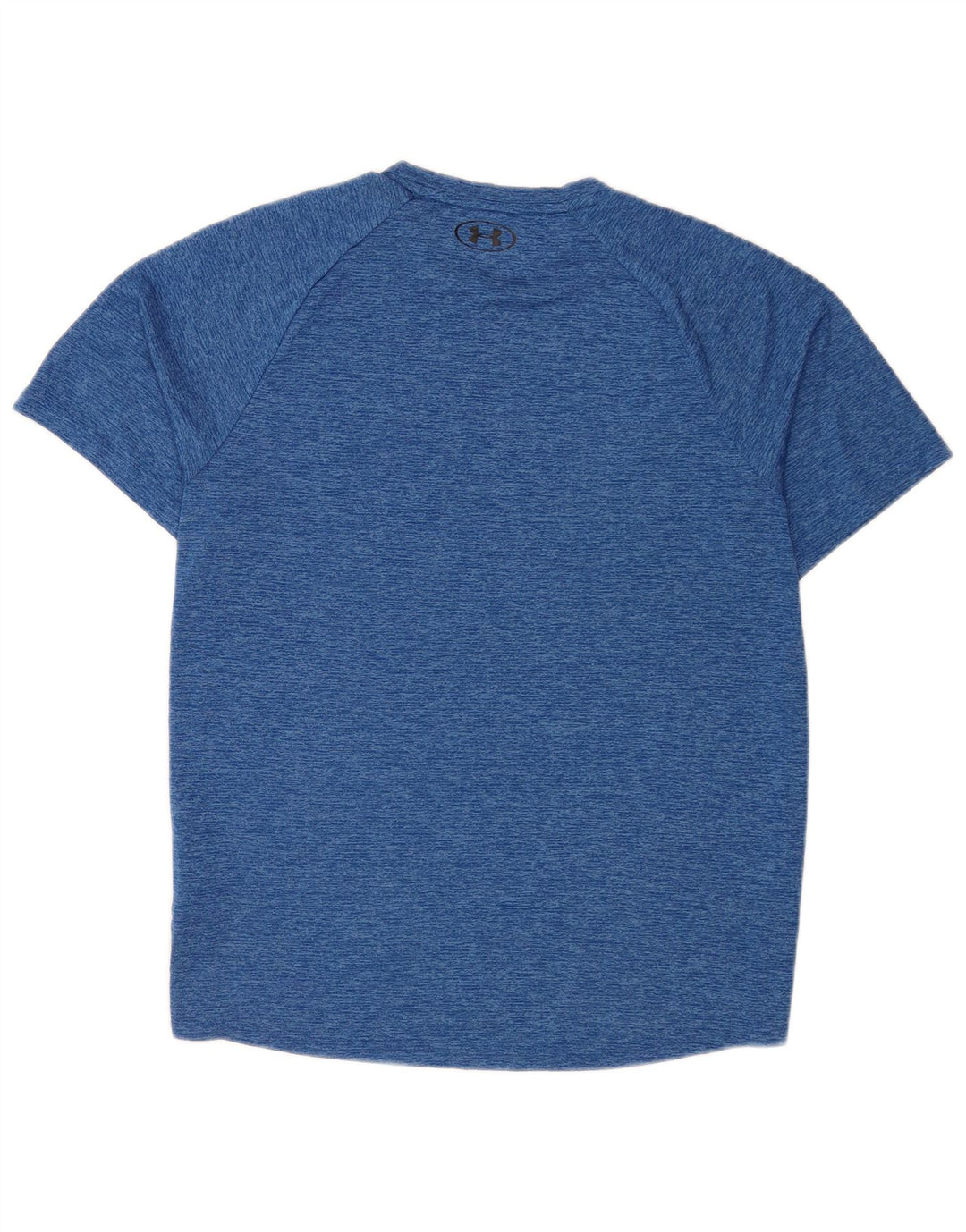 Under Armour Herren-T-Shirt-Oberteil, großes, blau meliertes Polyester