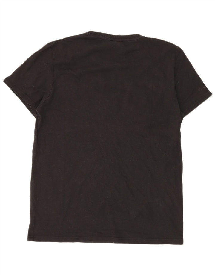 Superdry Herren Grafik-T-Shirt-Oberteil XL Schwarz
