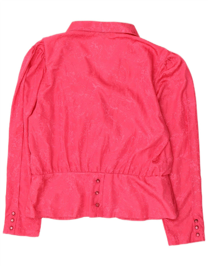 Lorena Damen Hemdbluse IT 48 XL Rosa Blumen