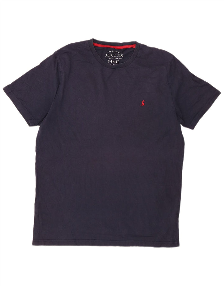 JOULES Herren T-Shirt Top Large Marineblau Baumwolle