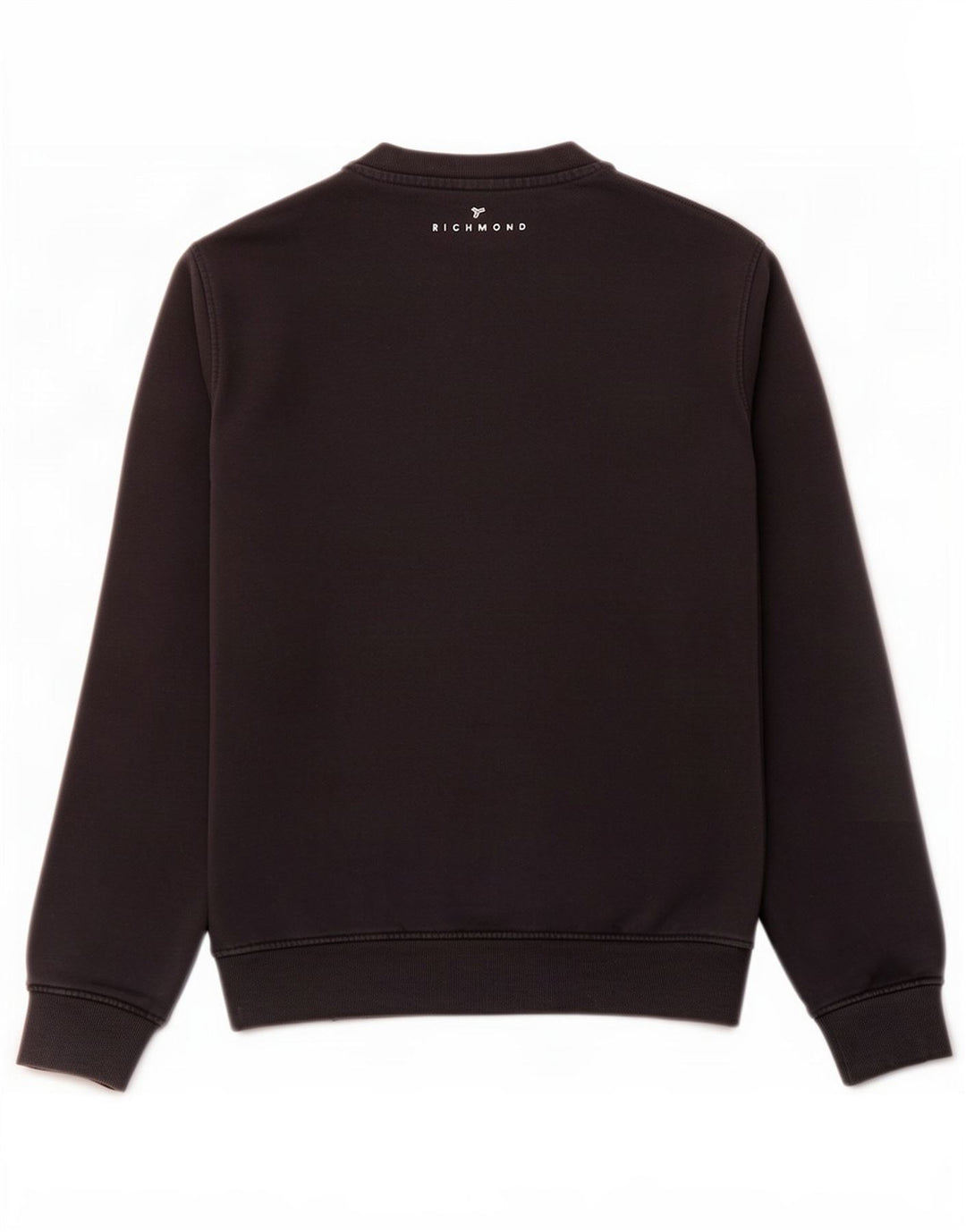 Richmond Herren-Sweatshirt mit Grafik, mittelschwarz, Baumwolle