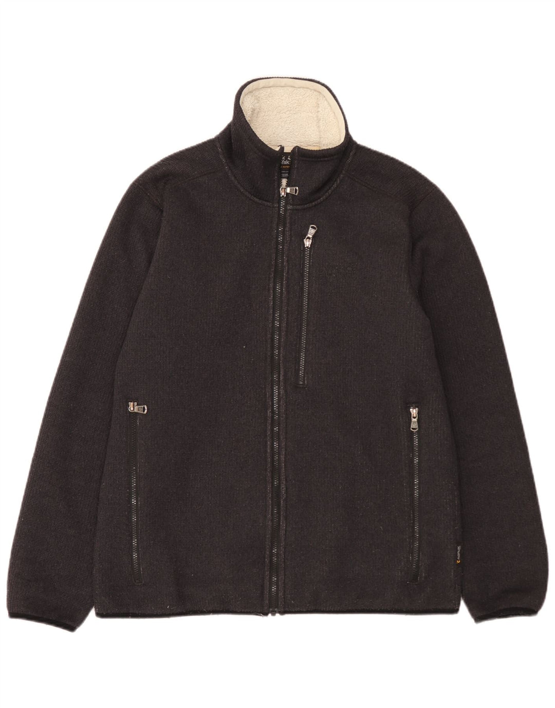 Jack Wolfskin Herren Bomberjacke UK 40 Mittelschwarzes Polyester