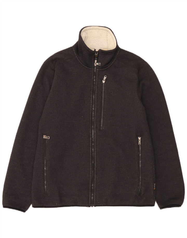 Jack Wolfskin Herren Bomberjacke UK 40 Mittelschwarzes Polyester