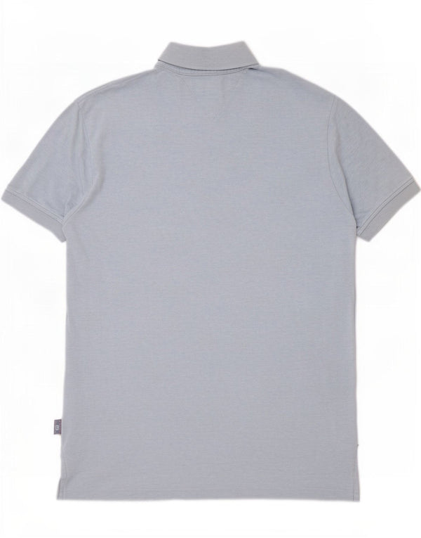 Tommy Hilfiger Herren-Poloshirt mit klassischer Passform, Mittelblau