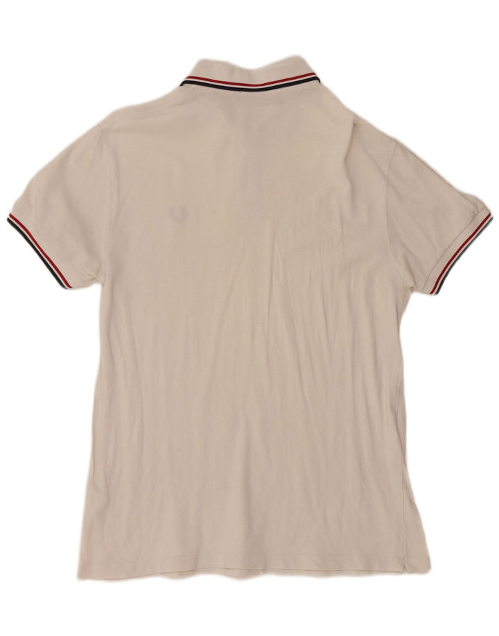FRED PERRY Herren-Poloshirt aus mittelweißer Baumwolle