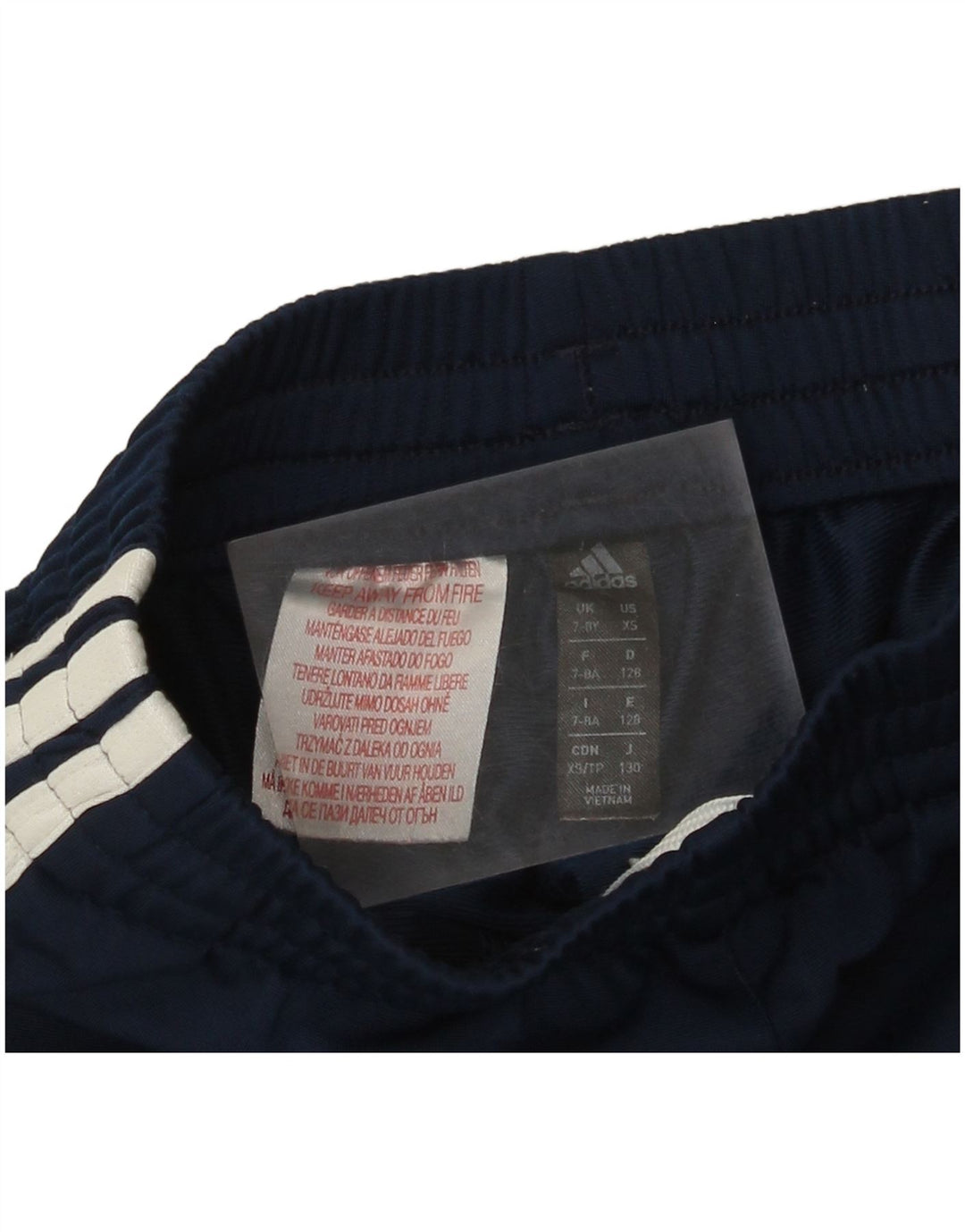 Adidas Jungen Trainingshose Jogger 7-8 Jahre Marineblau Polyester