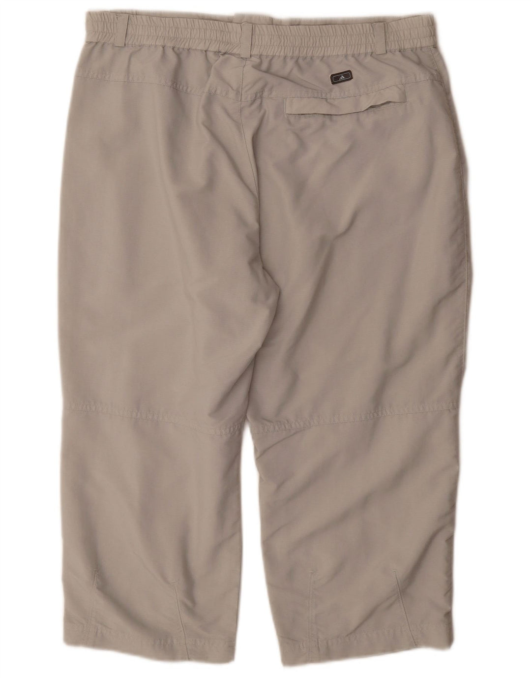 Adidas Herren Caprihose W32 L21 Graues Polyamid