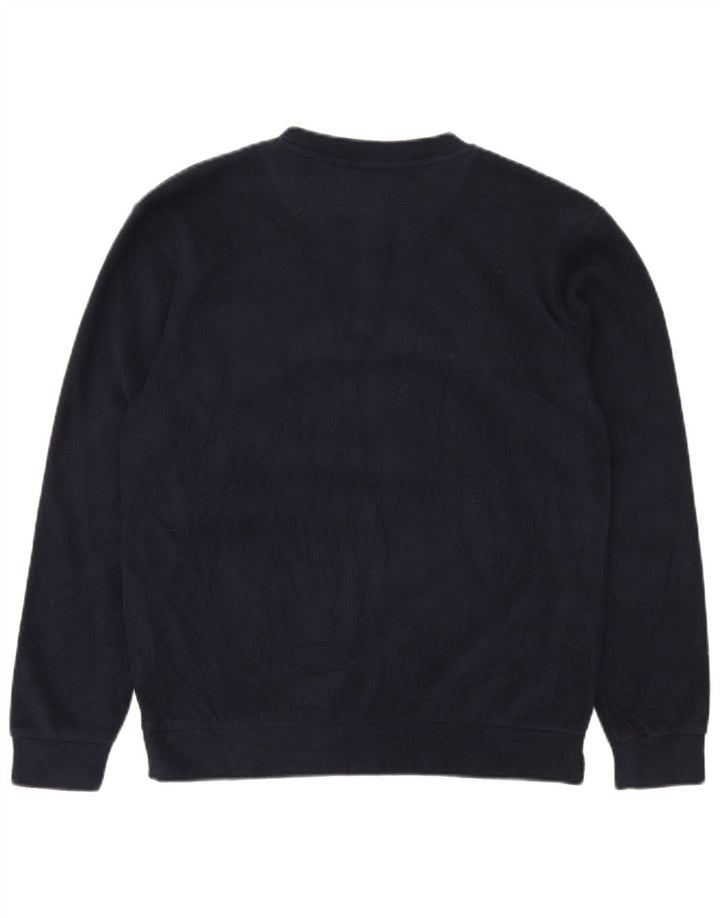 AUSTRALIAN L'ALPINA Herren-Fleecepullover, mittelmarineblaues Polyester