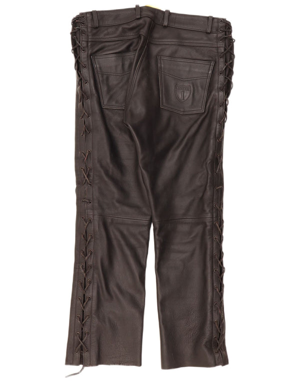 Highway 1 Damen Motorstyle Straight Hose EU 42 Large W36 L29 Schwarz