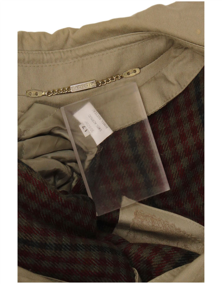 GOLDIX Damen Trenchcoat US 17 2XL Beige Acryl