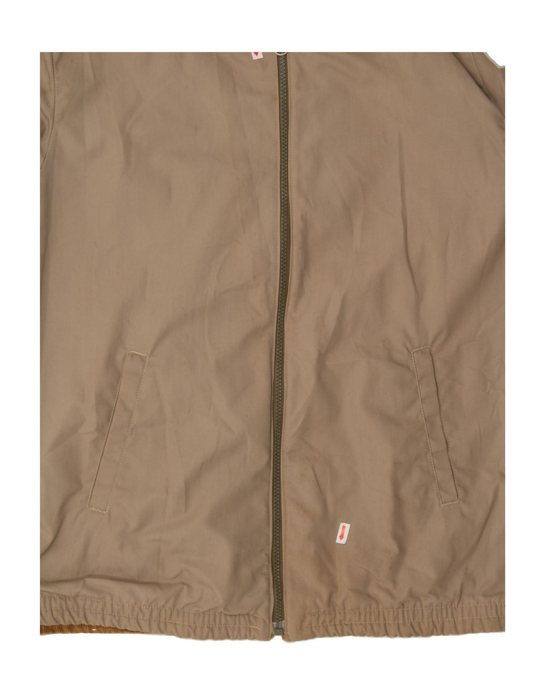 FACIBA Mens Reversible Jacket IT 46 Small Beige Cotton Vintage Faciba and Second-Hand Faciba from Messina Hembry 