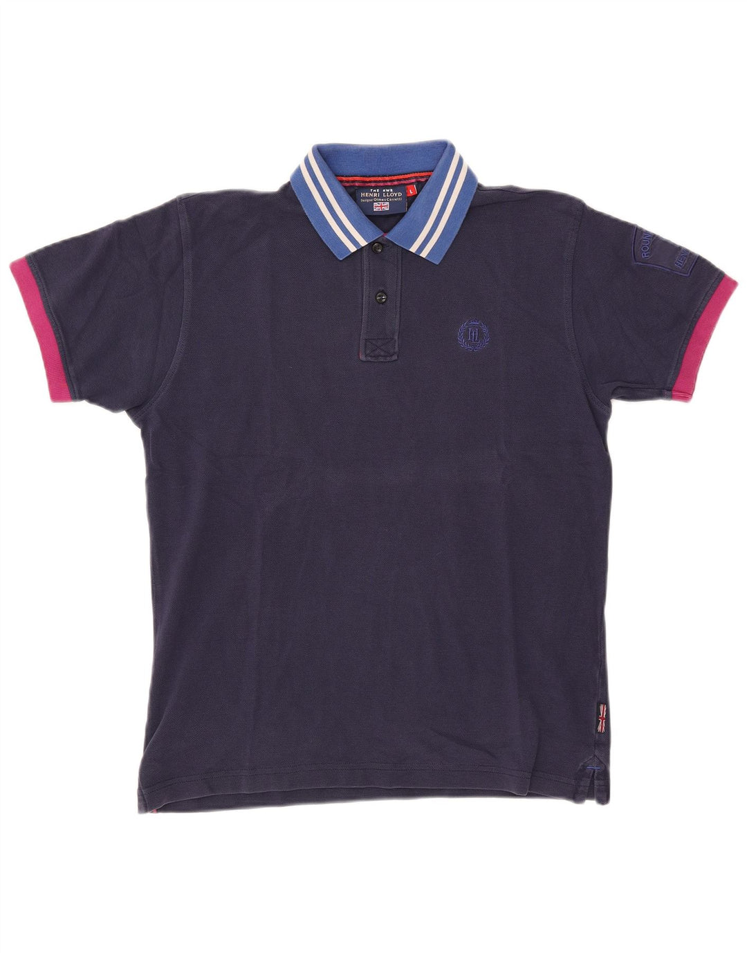 Henri Lloyd Herren-Poloshirt, groß, Marineblau