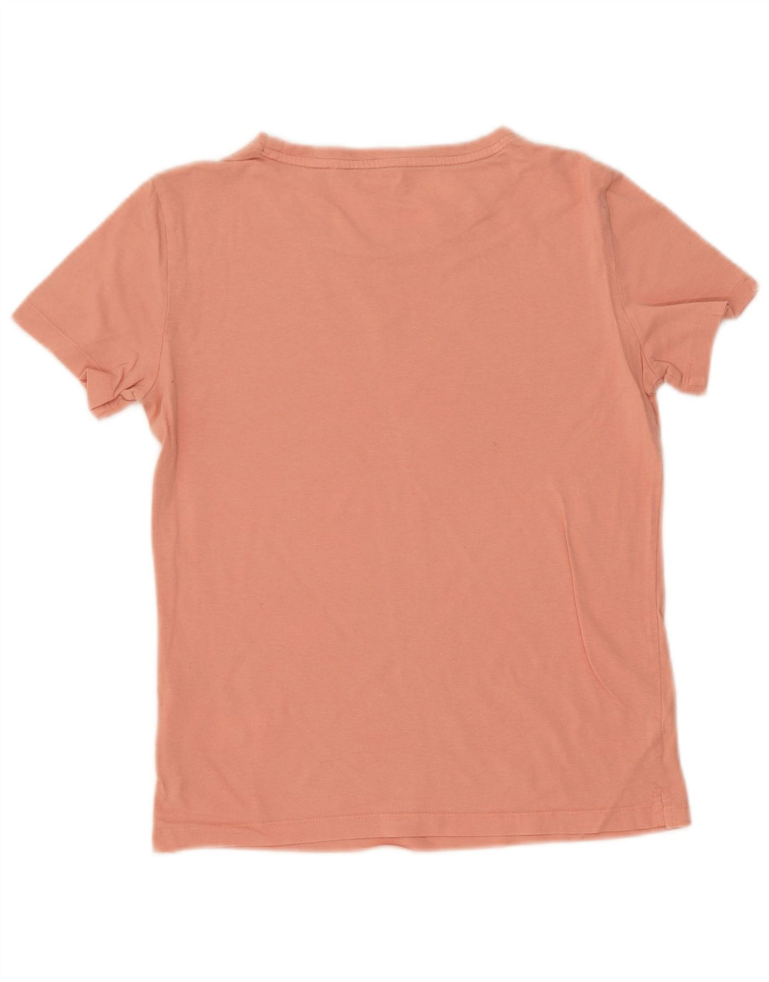 GUESS Damen Grafik T-Shirt Top UK 10 Small Rosa Baumwolle